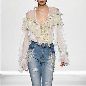 Jonathan Simkhai grommet top